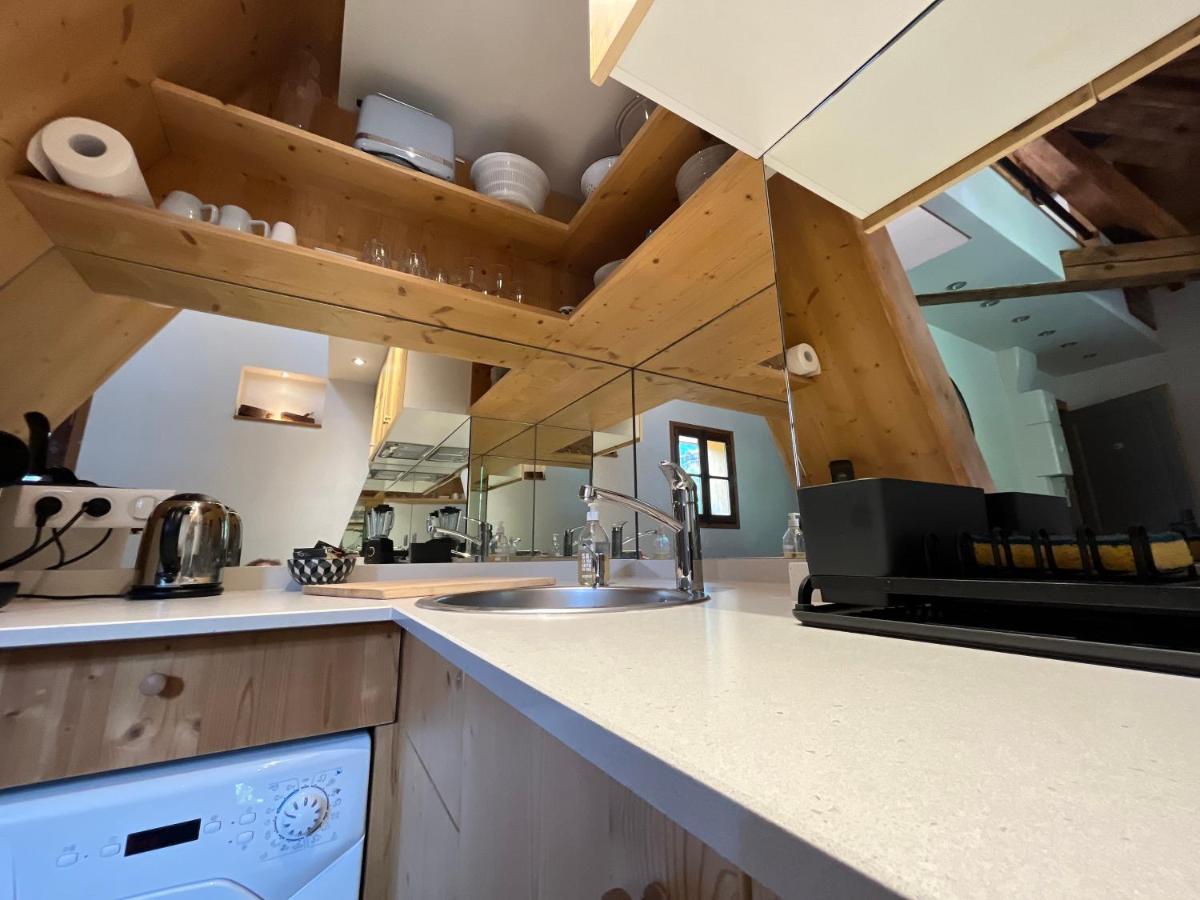 Un Nid Sous Les Toits Apartment Saint-Gervais-les-Bains Exterior foto